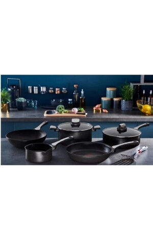 6x Unlimitedone Indüksiyon Tabanlı 3'lü Tava Seti Tefal 20 24 28cm 1-T - 6