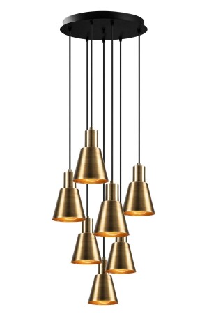 غرفة المعيشة - المطبخ - الكافي الحديثة الراجعة 7 قطع مصباح العصبة القديمة 100220211 - Modavize