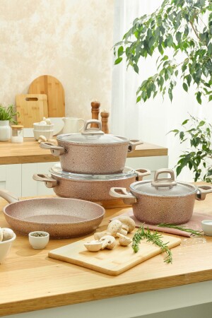 مـنـز-بـريميـوم-بـرو گولـد روز 7 بـيس غرانيت طباخات 600. 15.01.1456-1 - Emsan