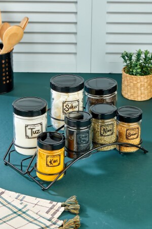 مجموعة من 7 صناديق العطور مع صالة معدنية ذات طلاء اوباليين - صناديق العطور ذات 7 قطع مع صالة معدنية ذات 2 صالات VG-699 - vipgross