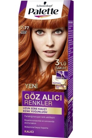 منز- ألوان زرقاء للغاية لون شعر 7. 77 نحاس مكثف - Palette