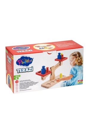 صندوق من الخشب من مقياس 7 قطع سوق الألعاب اللعب الخشب AYDONY-313 - Genel Markalar