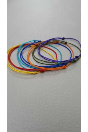 7-Farben-Chakra-Seil-Armband - 1