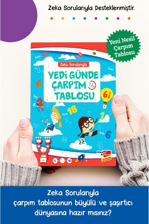 7 Günde Çarpım Tablosu Kitabı - 2