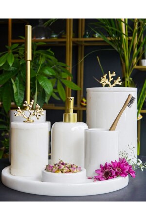 مجموعة حمام الرخام من 7 RollinByz7 - mar&more