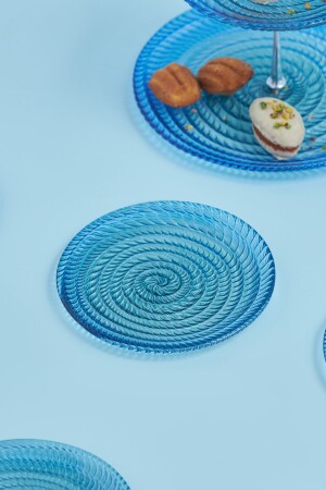 7-teiliges Mini-Kuchen-/Gebäck-/Dessert-Set aus Glas mit Ständer 153. 03. 06. 9998 - 4