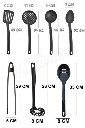 7-teiliges Teflon-Speisezubereitungs- und Servierset 7480000717343 - 3