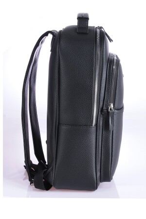 7002 Unisex Rucksack Laptoptasche Aktentasche Schwarz 23UF000003 - 6