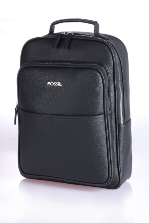 7002 Unisex Rucksack Laptoptasche Aktentasche Schwarz - 2