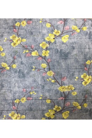70x70cm 1 Adet Çiçek Ağaç Yaprak Desen Kendinden Yapışkanlı 3d Duvar Kağıdı Paneli Nw131 - 1