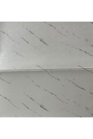 70x70cm 1 Adet Yapışkanlı Modern Mermer Desenli WC Banyo Salon Mutfak Duvar Kağıdı Paneli NW159 - 1