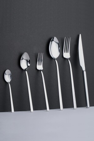 منز الفضة 72 قطعة سكين من الفولك الفاكس المعدة لـ 12 شخص 05001 0470 - ACAR