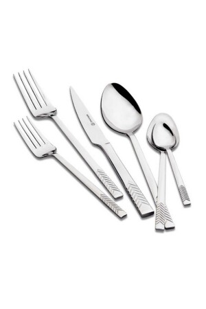 (مينز فيكتوريا) 72 قطعة (فوك لوك سكين) مجموعة (إيه 2436) - KORKMAZ