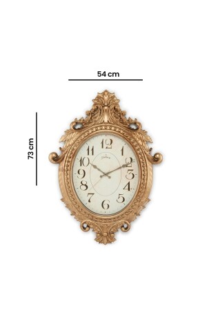 731-a klassische Wanduhr – Gold – 54 x 73 cm Fma07232 HOME12470 - 8