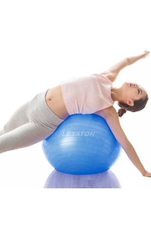 75 cm blauer Dura-strong Deluxe Pilates-Ball - 1