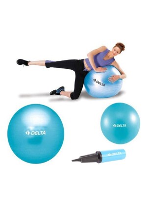 75 cm Pilates-Ball, 25 cm Mini-Balance-Ball und Pumpen-Set STQ-M78530 - 1