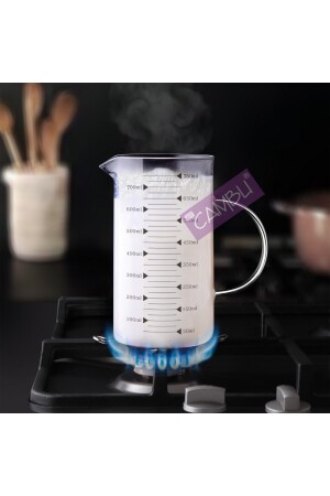 750 ml French Press, feuerfestes Borosilikatglas, 3 in 1, 750 Frencpress - 9