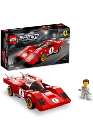 76906 Speed ​​​​Champions – 1970 Ferrari 512 m, 291 Teile, Alter 8 LG76909 - 2