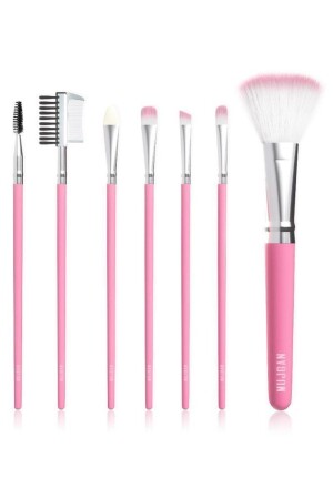 7er-Pack Pinselset Rosa - 1