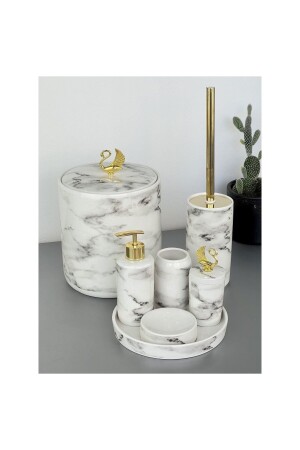 (منيز ريكي) فخمة حمام البورسلين مجموعة 7prc - Arow