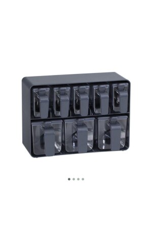 مجموعة من المطبخ من 8 قوائم وعلبات العطور مع الملعقات - حائط معلق رف العطور مع الملعقة 151280 - Herevin