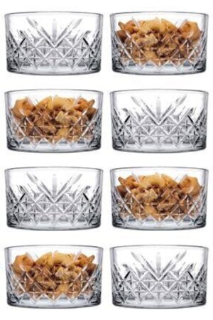 (مينز) - كأس العشاء بلا وقت 8 أدوات 34242 2345124421 - Paşabahçe