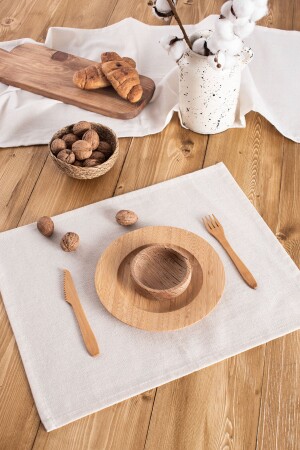 مجموعة من 8 أدوات لينة عضوية خامة 35x45 سم - Wellstil