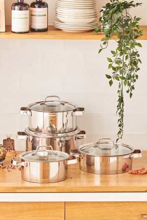 (مينز كابيلا) 8 قطع أدوات الطهي مجموعة 600. 15. 01. 2576 - Emsan