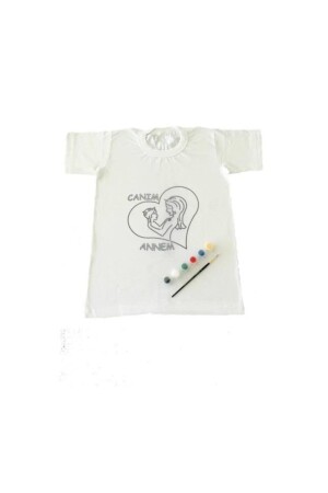 8-9 Yaş Tişört Boyama Seti-kumaş Boyama-canım Annem Çocuk Desenli 0jat0193-3 - Joy and Toys