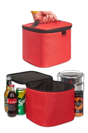 8-Liter-Thermosbeutel, Kühltasche für Lebensmittel, Thermoskanne, hält heiß, kalt, Picknick, thermische Ernährung - 1