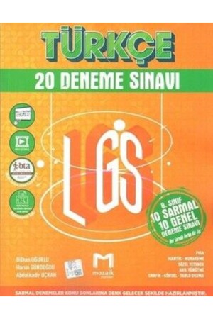 8. Sınıf Türkçe 20 Deneme 2023 Yeni Baskı - 2