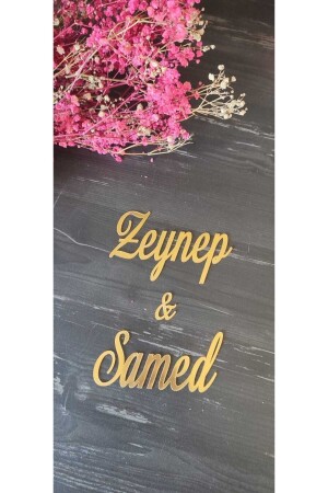 أسماء صناديق الالتزام من قبل الفتيات طلب الزهرة و صندوق الشوكولاتة أسماء البليكسيغلاس 8 سم - Sg Tasarim