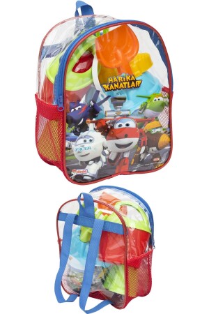 8-teiliges Eimer-Set Wonderful Wings Beach Sea Sand Bucket mit Rucksack, lizenziertes Spielzeug 03501 - 4