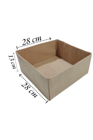 8-teiliges Schubladen-Organizer-Set in Beige – Mehrzweck-Schrankbox-Set BalkanRoomCidbej8 - 3