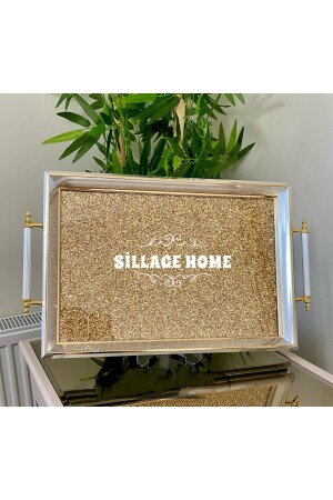 مكنز الذهبية الشاي الصخري المضيء، الفضة شاي فاخرة، عرض فاخرة 8 - YENİLİK HOME