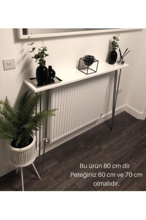 مكنز-تالستوم عسل العسل أعلى رف أبيض تنظيف 80 سم (من أجل 60-70 سم هوليكومب) - Talaştozum