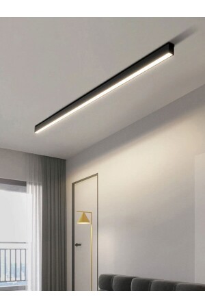 80 cm Tageslicht-LED-Pendelleuchte, moderner LED-Kronleuchter, lineare LED-Leuchte, linear, linear, RK65330 - 3