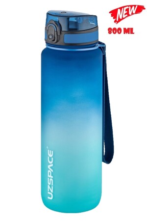 800 ml – neue Größe – doppelte Farbe Motivation Tritan-Wasserflasche Softtouch Ff Collection FFCOLLECTION800 - 1