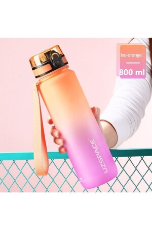 800 ml – neue Größe – doppelte Farbe Motivation Tritan-Wasserflasche Softtouch Ff Collection FFCOLLECTION800 - 4