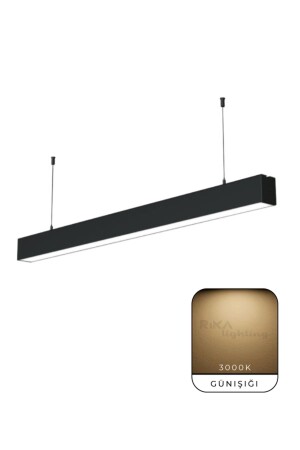 80cm Günışığı Ledli Sarkıt Modern Led Avize-lineer Led Armatür Lineer -linear RK65330 - 1