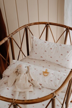 مجموعة غطاء سرير (80X110) بوهو قوس قزح - Tba Collection