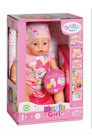 منز-835005 طفل ولد 43 سم دمية فتاة سحرية - Mga Entertainment