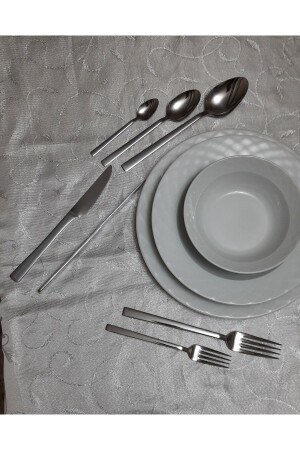 مقبض من طائفة 84 قطعة سكين للكعكة المعدة لـ 12 شخص 44 - Kardelen