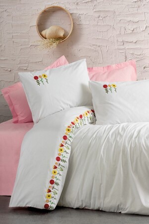 مـنـز - غطـاء رينفـورز مزدوج غطاء غطاء مـينا وردي 8680108067925 - Cotton Box