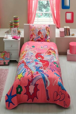 (منز) - مرخصة واحدة (مجلس السرير) - (وينكس) - (فتاة) - (8696048443156 - Taç