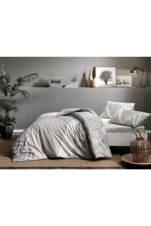 مجموعة غطاء المزدوج من غطاء المزدوج - سايلور - جراي 8696048631782 - Taç