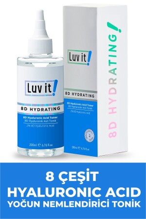 8D Intensiv feuchtigkeitsspendendes Hyaluronsäure-Tonic L114 - 1