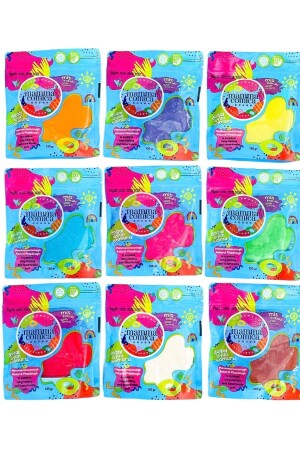 مجموعة من خُبز اللعب الطبيعي من 9 حزمة صديقة للبيئة (9*130GR) - Mammacomicadough