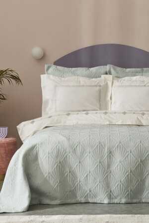 مـنـز - الماس مزدوجة 9 قطع دويت Set Blue - Karaca Home