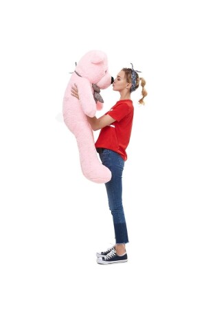 90 cm großer Fliege-Plüschbär – 100 % lokaler Plüsch-Fliege-Teddybär - 4